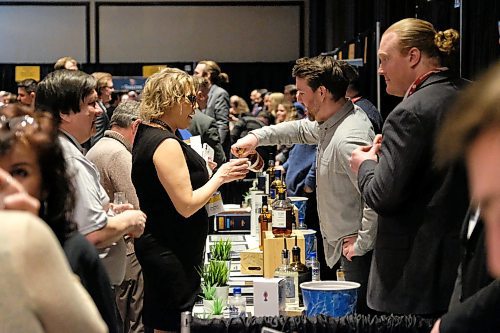 Daniel Crump / Winnipeg Free Press. The Winnipeg Whisky Festival at the Fairmont Winnipeg. March 6, 2020.