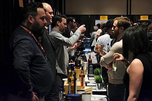 Daniel Crump / Winnipeg Free Press. The Winnipeg Whisky Festival at the Fairmont Winnipeg. March 6, 2020.