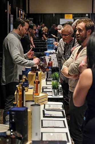 Daniel Crump / Winnipeg Free Press. The Winnipeg Whisky Festival at the Fairmont Winnipeg. March 6, 2020.