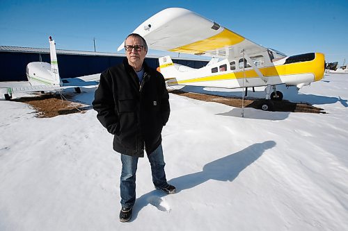 JOHN WOODS / WINNIPEG FREE PRESS
Craig Skonberg, manager of St Andrews Airport, is photographed at the airport in At. Andrews, Manitoba Monday, March 9, 2020. Skonberg is concerned that if a proposed cell tower near the airport is approved it will mean the airport may have too close.

Reporter: Cash