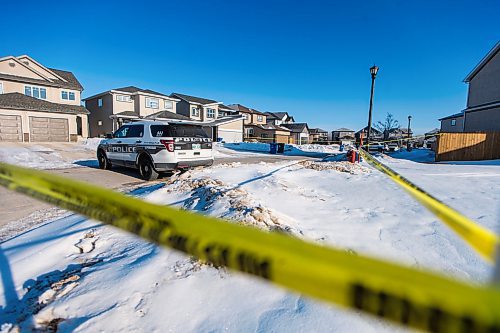 MIKAELA MACKENZIE / WINNIPEG FREE PRESS

The scene of an officer-involved shooting on the 100 block of Kowalsky Crescent in Charleswood in Winnipeg on Tuesday, March 10, 2020. 
Winnipeg Free Press 2019.