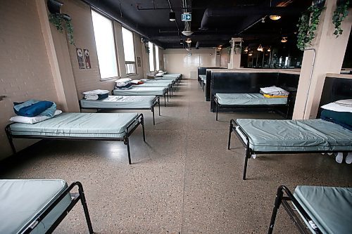 JOHN WOODS / WINNIPEG FREE PRESS
Luke Thiessen, communications manager at Siloam Mission, is photographed in their shelter on Princess St. in Winnipeg Thursday, March 12, 2020. 

Reporter: Abas