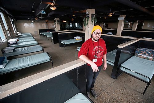 JOHN WOODS / WINNIPEG FREE PRESS
Luke Thiessen, communications manager at Siloam Mission, is photographed in their shelter on Princess St. in Winnipeg Thursday, March 12, 2020. 

Reporter: Abas