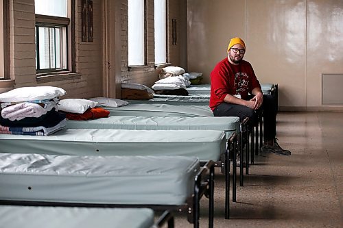 JOHN WOODS / WINNIPEG FREE PRESS
Luke Thiessen, communications manager at Siloam Mission, is photographed in their shelter on Princess St. in Winnipeg Thursday, March 12, 2020. 

Reporter: Abas