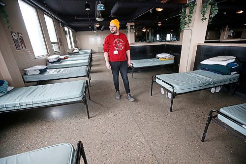 JOHN WOODS / WINNIPEG FREE PRESS
Luke Thiessen, communications manager at Siloam Mission, is photographed in their shelter on Princess St. in Winnipeg Thursday, March 12, 2020. 

Reporter: Abas