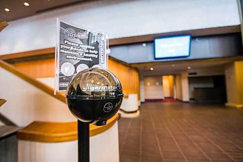 MIKAELA MACKENZIE / WINNIPEG FREE PRESS

Public health signage and additional hand sanitizers at the Centennial Concert Hall in Winnipeg on Thursday, March 12, 2020. 
Winnipeg Free Press 2019.