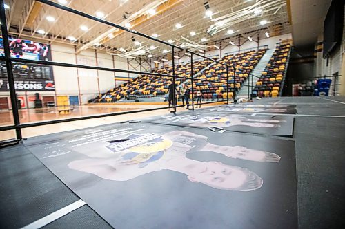 MIKAELA MACKENZIE / WINNIPEG FREE PRESS

The empty Investors Group Athletic Centre after the cancellation of the mens volleyball championship due to COVID-19 in Winnipeg on Friday, March 13, 2020. 
Winnipeg Free Press 2019.