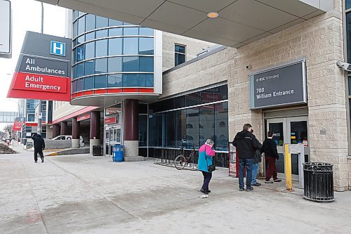 JOHN WOODS / WINNIPEG FREE PRESS
at Health Sciences Centre in Winnipeg Sunday, March 15, 2020. The province announced the 7th COVID-19 case.

Reporter: Allen