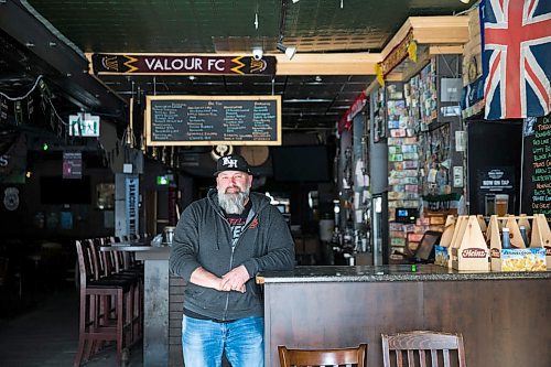 MIKAELA MACKENZIE / WINNIPEG FREE PRESS

Owner Chris Graves poses for a portrait at The King's Head, which is closing because of COVID-19 concerns ahead of St. Patrick's Day, in Winnipeg on Monday, March 16, 2020. 
Winnipeg Free Press 2019.