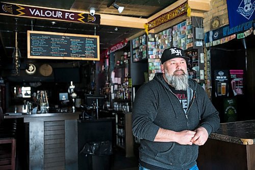 MIKAELA MACKENZIE / WINNIPEG FREE PRESS

Owner Chris Graves poses for a portrait at The King's Head, which is closing because of COVID-19 concerns ahead of St. Patrick's Day, in Winnipeg on Monday, March 16, 2020. 
Winnipeg Free Press 2019.