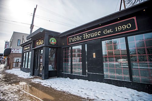 MIKAELA MACKENZIE / WINNIPEG FREE PRESS

The Toad's new location, which will not be opening as scheduled because of COVID-19 concerns ahead of St. Patrick's Day, in Winnipeg on Monday, March 16, 2020. 
Winnipeg Free Press 2019.