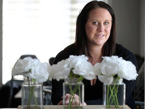 SHANNON VANRAES / WINNIPEG FREE PRESS
Kendra Turl is considering postponing her wedding social, as well as her wedding, amid widening efforts to curb the spread of COVID-19. She is pictured at her home in New Transcona on March 16, 2020.