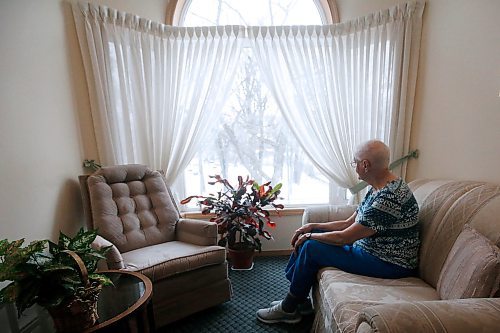 JOHN WOODS / WINNIPEG FREE PRESS
Ninety one year old Joyce Church, a resident at Thorvaldson Care Centre, is photographed in the senior centre during CoVid-19 outbreak in Winnipeg Tuesday, March 17, 2020. The centre has implemented limited visitors and sanitation protocol.

Reporter: Waldman