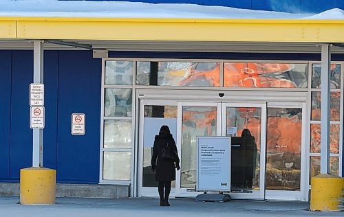 JESSE BOILY / WINNIPEG FREE PRESS
A person finds out of the Ikea closure due to COVID-19 in Winnipeg on Wednesday, March 18, 2020.
Reporter: