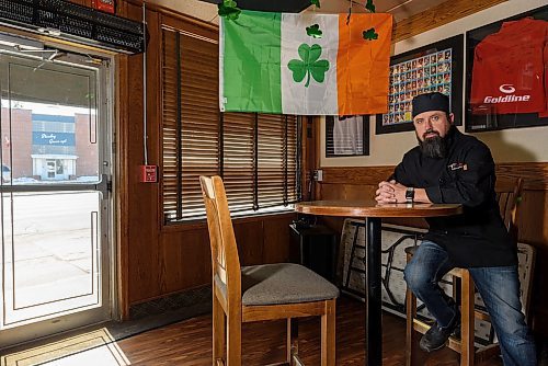 JESSE BOILY / WINNIPEG FREE PRESS
Tony Siwicki, the owner of Silver Heights Restaurant, poses for a portrait in his empty dining room in his restaurant in Winnipeg on Wednesday, March 18, 2020.
Reporter: Martin Cash