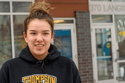 JESSE BOILY / WINNIPEG FREE PRESS
Tressa McDonald, a first year student at the University of Winnipeg, poses for a portrait outside her residence at McFeetors Hall in Winnipeg on Wednesday, March 18, 2020.
Reporter: Maggie Macintosh