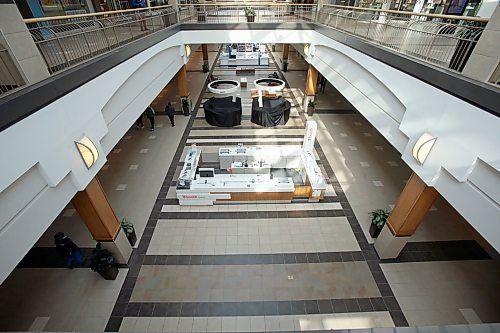 SHANNON VANRAES / WINNIPEG FREE PRESS
CF Polo Park was nearly empty on March 18, 2020, amid concerns of COVID-19.