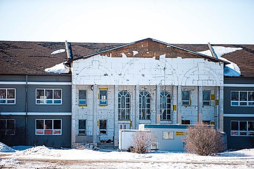 MIKAELA MACKENZIE / WINNIPEG FREE PRESS

Demolition takes place at the Kapyong barracks in Winnipeg on Thursday, March 19, 2020. 
Winnipeg Free Press 2020