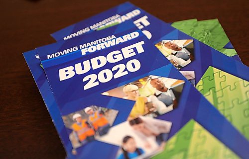 RUTH BONNEVILLE  /  WINNIPEG FREE PRESS 

Local - MB Budget

Photo of books outlining the Manitoba 2020 budget.

The 2020 budget that was read in the house by Minister of Finance, Scott Fielding, was passed Thursday.



March 19th, 2020
