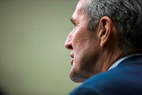 MIKAELA MACKENZIE / WINNIPEG FREE PRESS

Premier Brian Pallister announces a state of emergency in the province of Manitoba at the Manitoba Legislative Building in Winnipeg on Friday, March 20, 2020. 
Winnipeg Free Press 2020