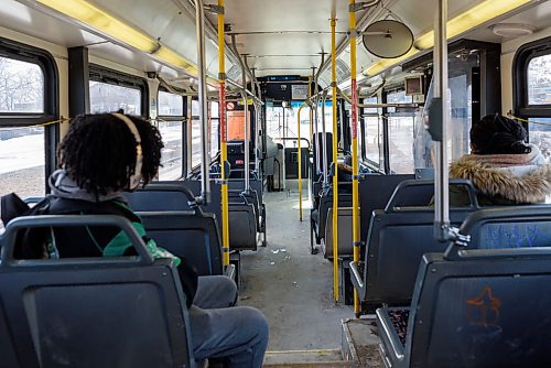 JESSE BOILY / WINNIPEG FREE PRESS
Winnipeg Transit bus sits almost empty on Friday, March 20, 2020.
Reporter: