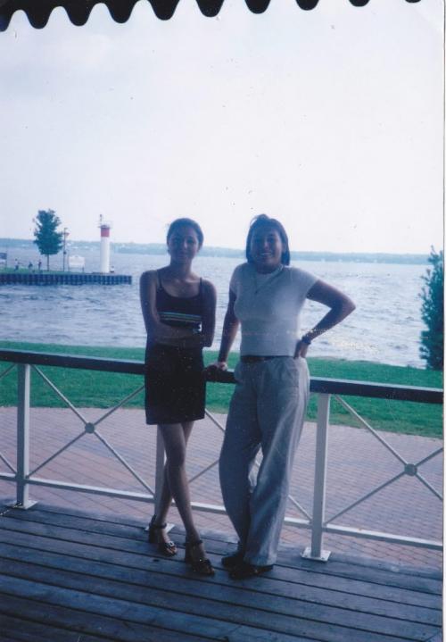 The photo of the two women was taken in 1999. Kelly Morrisseau, right, and her cousin Roxanne, on a trip to the Thousand Islands. It was the last photo taken of the two of them before Kelly was murdered. winnipeg free press