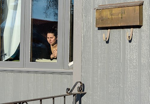 JESSE BOILY / WINNIPEG FREE PRESS
Lexi Deighton looks out her homes window on Friday, March 20, 2020.
Reporter: Eva Wasney