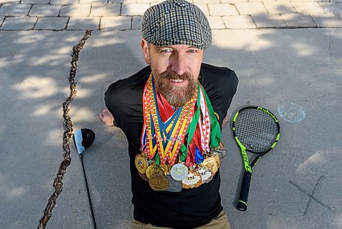 JESSE BOILY / WINNIPEG FREE PRESS
Brent Dueck, who was planning on competing at the Canadian Transplant Games this August before they were cancelled, poses for a portrait on Tuesday, March 31, 2020. The Canadian Transplant Games is a place for transplant recipients to compete in sport together.
Reporter: Mike Sawatzky