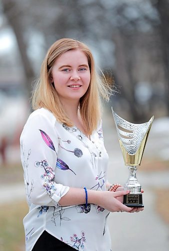 RUTH BONNEVILLE  /  WINNIPEG FREE PRESS 


SPORTS - esports

Portrait of Melanie Penner, Director of Media for the Manitoba Esports Association, holding the league trophy. 
Story about the local eSports scene today. Theyre launching Manitobas first eSports league next week, making them pretty much the only sport that isnt affected by all of this. 


April 1st,  2020
