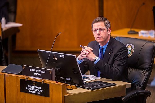 MIKAELA MACKENZIE / WINNIPEG FREE PRESS

Mayor Brian Bowman listens at a special meeting of city council at City Hall in Winnipeg on Friday, April 3, 2020. For Joyanne story.
Winnipeg Free Press 2020