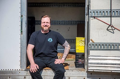 MIKAELA MACKENZIE / WINNIPEG FREE PRESS

Steven Benne, owner of Milk Man Distributors Ltd, poses for a portrait in one of his trucks in Winnipeg on Friday, April 17, 2020. The milkman scene is making a return due to the pandemic, and this family-run business delivers milk city-wide.
Winnipeg Free Press 2020