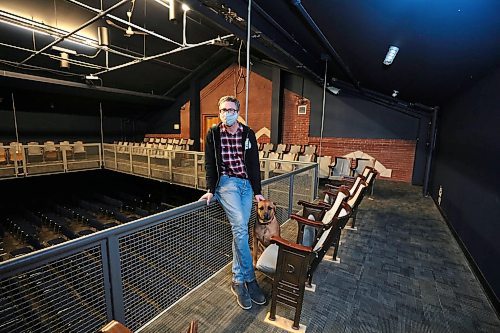 RUTH BONNEVILLE  /  WINNIPEG FREE PRESS 

ENT - WECC

West End Cultural Centre

Photo of the manager of the West End Cultural Centre, Jason Hooper with his dog Walter, among the empty seats of its music venue. 

For story about how music venues are enduring these tough times,  Hooper is thinking about raising funds via remote concerts to keep from diminishing its funding. 

See Randall King story

April 24th,  2020
