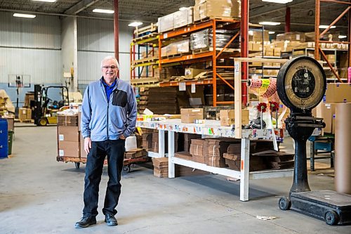 MIKAELA MACKENZIE / WINNIPEG FREE PRESS

Ken Walford of WR Display & Packaging poses for a portrait in their shipping area in Winnipeg on Tuesday, April 28, 2020. He has many customers who are small businesses; they are buying shipping supplies like crazy as they shift to deliveries, as well as some crowd-control bollards. For Dylan Robertson story.

Winnipeg Free Press 2020