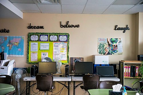 MIKAELA MACKENZIE / WINNIPEG FREE PRESS

An empty classroom at LiteracyWorks in Winnipeg on Tuesday, April 28, 2020. Newcomer families across the city are facing a tough task of staying on top of schoolwork without in-person tutors and English support. For Maggie Macintosh story.

Winnipeg Free Press 2020