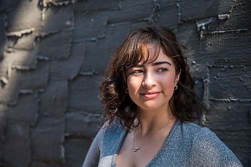 MIKAELA MACKENZIE / WINNIPEG FREE PRESS

Brooklyn Kilfoyle poses for a portrait outside of her home in Winnipeg on Wednesday, April 29, 2020. She bleached her hair and eyebrows during the pandemic, realized that she had made a mistake, and covered it back up. For Frances Koncan story.

Winnipeg Free Press 2020