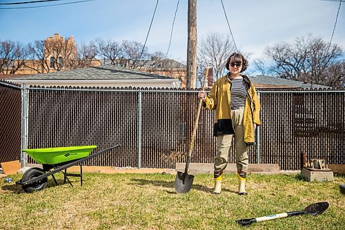 MIKAELA MACKENZIE / WINNIPEG FREE PRESS

Rachel Andrushuk, who is trying out gardening for the first time, poses for a portrait where the garden will be in her yard on Thursday, April 30, 2020. For Al Small story.

Winnipeg Free Press 2020