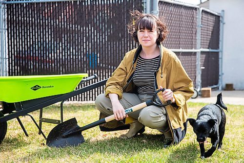 MIKAELA MACKENZIE / WINNIPEG FREE PRESS

Rachel Andrushuk, who is trying out gardening for the first time, poses for a portrait where the garden will be in her yard on Thursday, April 30, 2020. For Al Small story.

Winnipeg Free Press 2020