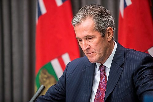 MIKAELA MACKENZIE / WINNIPEG FREE PRESS

Premier Brian Pallister speaks to the media about COVID-19 at a press conference at the Manitoba Legislative Building in Winnipeg on Tuesday, May 5, 2020.

Winnipeg Free Press 2020