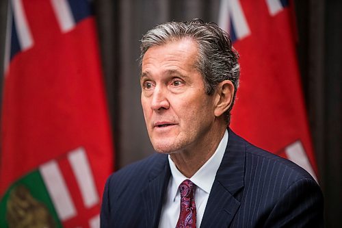 MIKAELA MACKENZIE / WINNIPEG FREE PRESS

Premier Brian Pallister speaks to the media about COVID-19 at a press conference at the Manitoba Legislative Building in Winnipeg on Tuesday, May 5, 2020.

Winnipeg Free Press 2020