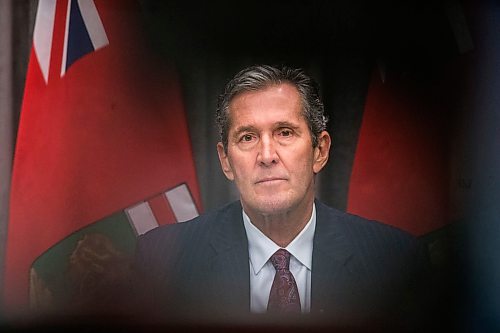 MIKAELA MACKENZIE / WINNIPEG FREE PRESS

Premier Brian Pallister speaks to the media about COVID-19 at a press conference at the Manitoba Legislative Building in Winnipeg on Tuesday, May 5, 2020.

Winnipeg Free Press 2020