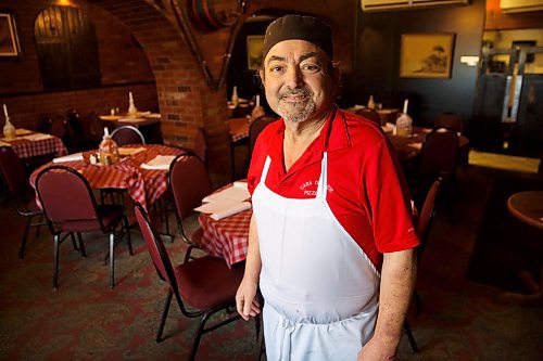 MIKE DEAL / WINNIPEG FREE PRESS
Frank Grande is the owner of Casa Grande Pizzeria on Sargent Avenue in the West End. The 60-year-old has put the family business up for sale after nearly 45 years of operations in the community. Grande is hoping someone will take over the business and carry on the Casa Grande brand.
See Danielle Da Silva story
200505 - Tuesday, May 05, 2020.