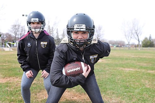 RUTH BONNEVILLE / WINNIPEG FREE PRESS

SPORTS - moms and sports 

Jennifer (mom, blond), and her daughter Julianna Raposo, play women's tackle football together for the Winnipeg Wolfpack at the St. James Rods football field  Photo of them at the field having some fun while getting some photos.  

For story on moms in sports talking about how athletes have followed in their mom's footsteps when it comes to sports etc. 
For Mother's Day sports feature. 


See Taylor Allen story 

May 5th,  2020
