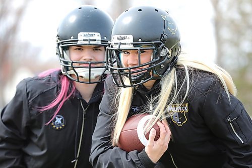 RUTH BONNEVILLE / WINNIPEG FREE PRESS

SPORTS - moms and sports 

Jennifer (mom, blond), and her daughter Julianna Raposo, play women's tackle football together for the Winnipeg Wolfpack at the St. James Rods football field  Photo of them at the field having some fun while getting some photos.  

For story on moms in sports talking about how athletes have followed in their mom's footsteps when it comes to sports etc. 
For Mother's Day sports feature. 


See Taylor Allen story 

May 5th,  2020
