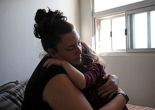 RUTH BONNEVILLE / WINNIPEG FREE PRESS


24 hour project - Women's Shelter 
4 - 5pm
Krystle and her daughter share a hug while in their room at the Women's shelter on Wednesday.  Her daughter looks out the window often asking her mom when they can go outside and play again.  

Story: How has work at the womens shelter changed since the pandemic began? Touring shelter and interview with executive director, Marcie Wood.


 See JS Rutgers story. 

May 6th,  2020
