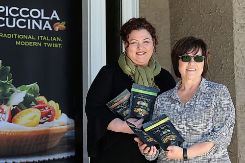 SHANNON VANRAES / WINNIPEG FREE PRESS
Pina Romolo and Anita Romolo, owners of Piccola Cucina, on May 7, 2020.