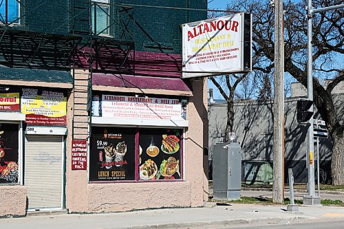 MIKE DEAL / WINNIPEG FREE PRESS
The Altanour restaurant at 587 Notre Dame Avenue. 
See Martin Cash story
200507 - Thursday, May 7, 2020