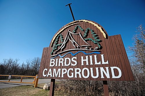 SHANNON VANRAES / WINNIPEG FREE PRESS
Birds Hill Campground remained closed on May 7, 2020. Those visiting provincial parks or staying at provincial campground will now have to pay a administrative processing fee.