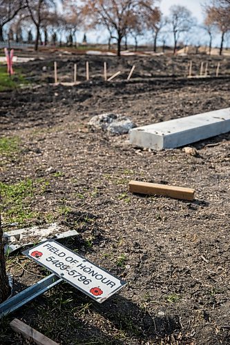 MIKAELA MACKENZIE / WINNIPEG FREE PRESS

Construction in the cemetery has left dozens of rows of graves unmarked at Brookside Cemeterys Field of Honour in Winnipeg on Friday, May 8, 2020. For JS story.

Winnipeg Free Press 2020