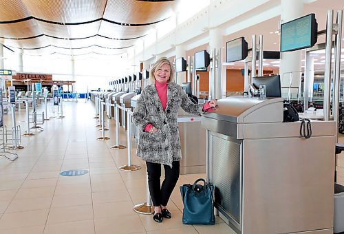 RUTH BONNEVILLE / WINNIPEG FREE PRESS

LOCAL -  Traveling Guardian

INTERSECTION - travel 

Portraits of Carla McDonald owner of The Traveling Guardian, air travel companion  company, taken at the Winnipeg Richardson International Airport.  

Carla is the owner of Traveling Guardian, a three-year-old biz that offers companionship to people hesitant to fly alone, for a variety of reasons (mainly seniors with mobility issues, but also people who suffer from fear of flying, kids flying to see grandma) 

For obvious reasons, Carla's biz is at a standstill right now but she's convinced when travel picks up again, her services will be needed, as people will be looking for peace of mind, getting from here to there. She worked in the airline industry for almost 40 years before retiring in 2017, and can solve almost any problem from cancellations to delays to missing luggage - 


Dave Sanderson story.  


May 11, 2020
