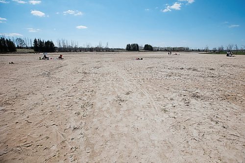 JOHN WOODS / WINNIPEG FREE PRESS
With little water in the lake there werent many people on the beach at Birds Hill Park just north of Winnipeg Sunday, May 17, 2020. 

Reporter: Waldman